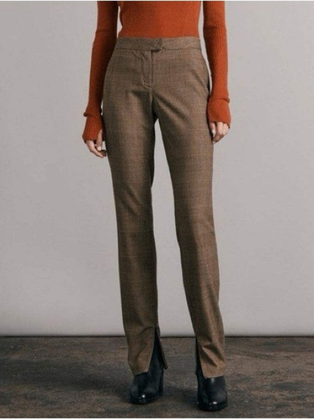 rag & bone Rebecca Plaid Pants